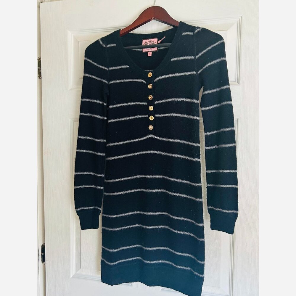 Juicy Couture Stripe Sweater Dress